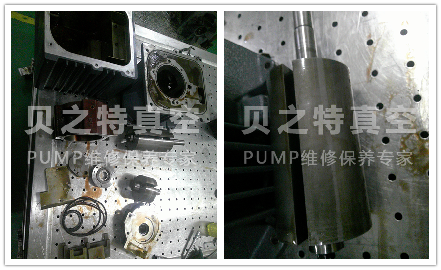 漢鐘pz90真空泵運轉異常維修